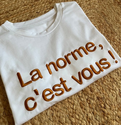 T-shirt broderie Christiane