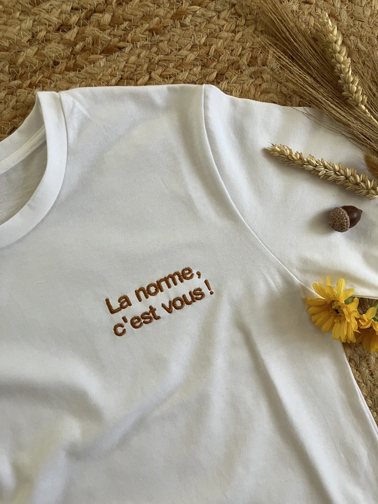 T-shirt broderie Jeannette