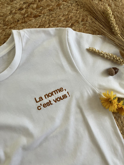 T-shirt broderie Jeannette