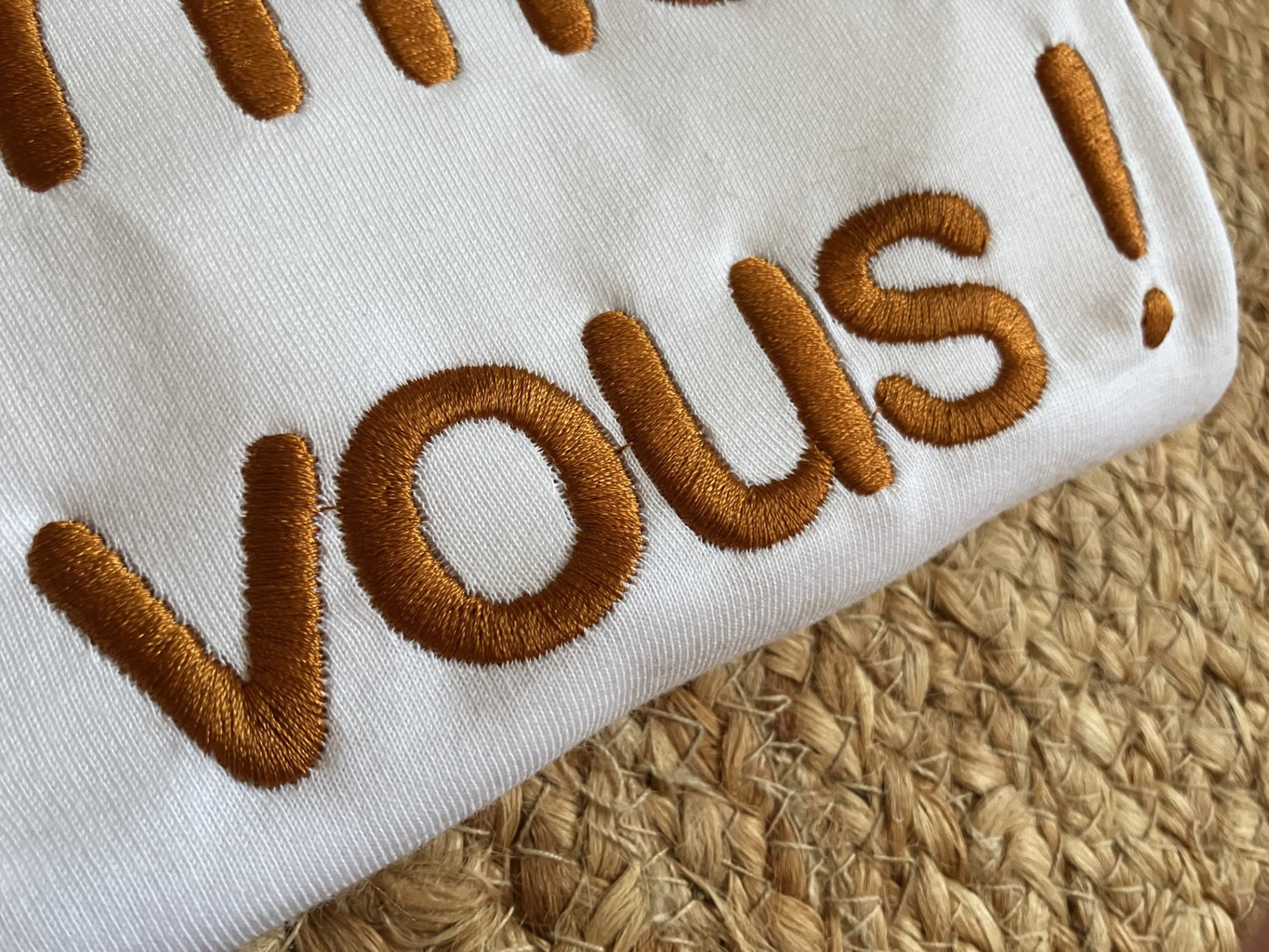 T-shirt broderie Christiane