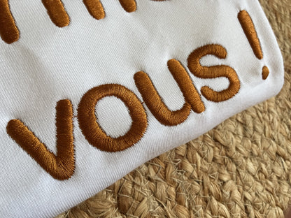 T-shirt broderie Christiane